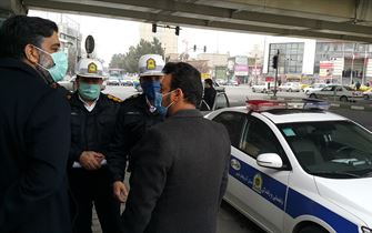 بررسی وضعیت ترافیکی تعدادی از خیابان های سطح شهر ارومیه