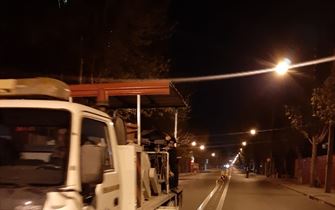 عملیات خط کشی خیابان های سطح شهر ارومیه در حال اجرا است