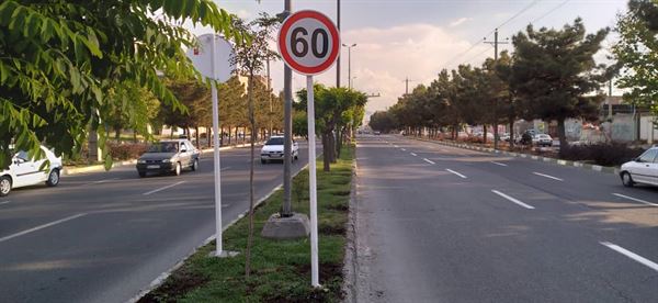 تابلوهای راهنمایی و رانندگی بلوار شهید باهنر نو شد