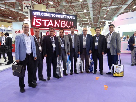 بازدید مدیرعامل سازمان حمل و نقل و ترافیک شهرداری ارومیه از نمایشګاه بین المللی اینترترافیک استانبول